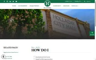 Holladay Construction Group - South Bend Office website