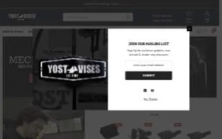 Yost Family Chiropractic website