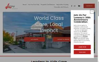 Leeway website