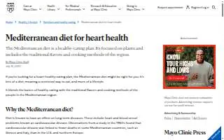 Mediterranean Taste website