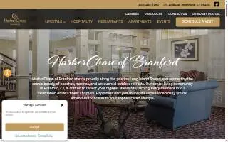 HarborChase of Branford website