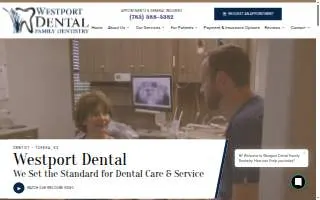 Westport Dental website
