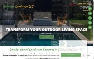 Tidewater Landscape, LLC of Mt Pleasant website