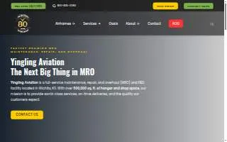Yingling's Auto Service website