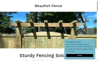 Beaufort Fence website