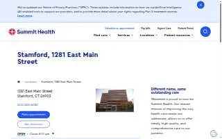 Westmed Medical Group | Stamford website