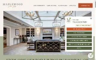 Maplewood at Darien website