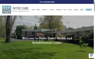 Notre Dame Health and Rehabilitation Center website