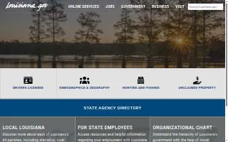 Louisiana Landscape Concepts website