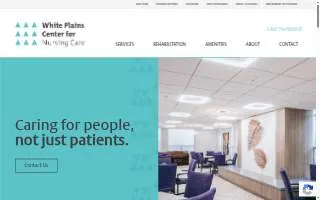 White Plains Center for Nursing Care website