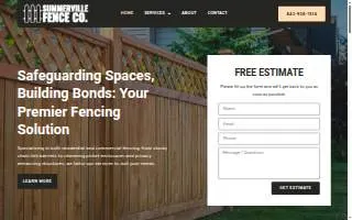 Summerville Fence Co. website