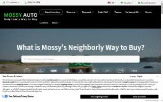 Mossy GMC website