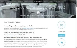 Walker Brothers Plumbing & Water Heaters website