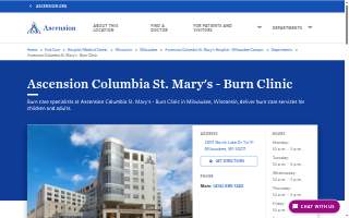 Ascension Columbia St. Mary's - Burn Clinic