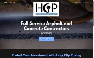Holy City Paving, LLC website