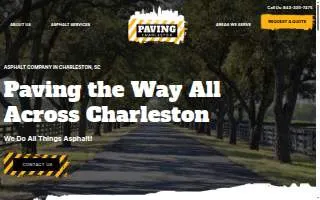 Charleston Paving Solutions website