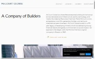 McCourt Construction Co website