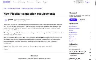 Fidelity Investments of Reno website