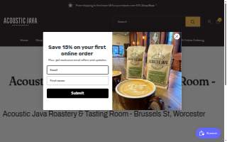 Acoustic Java Roastery & Tasting Room