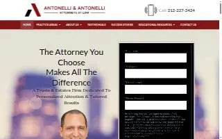 Antonelli Construction Co website