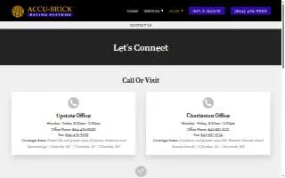 Accu-Brick website