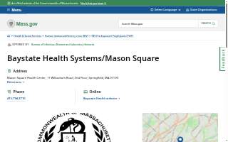 Baystate Mason Square Neighborhood Health Center