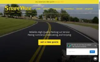StripeWide Inc. website