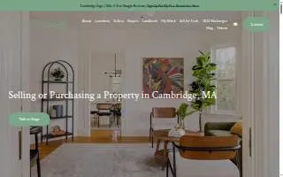 Cambridge Sage Real Estate website