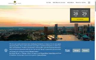 Lord Baltimore Hotel website
