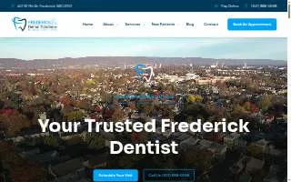 Frederick Dental Solutions website