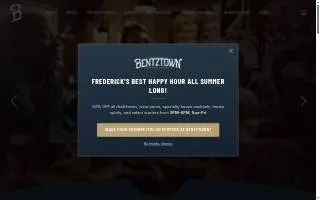 Bentztown website
