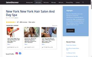 New York New York Hair Salon And Day Spa