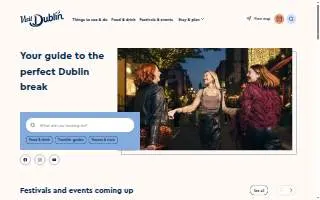 Dublin Square of East Lansing website