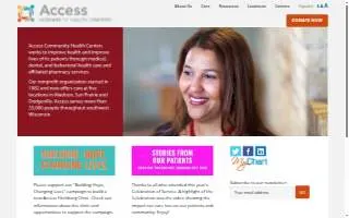 Access Community Health Centers website