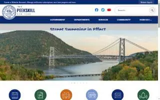 Peekskill Electric, LLC website