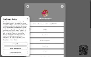 The Box Theory website