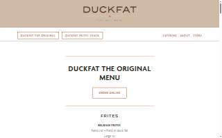 Duckfat