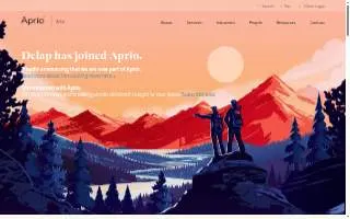 Delap Transport Services website