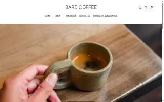 Bard Coffee website