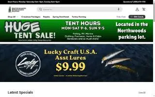 Northwoods Auto Sales of Charleston website
