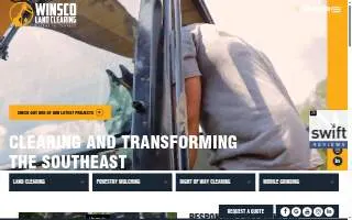 Winsco Land Clearing, LLC website
