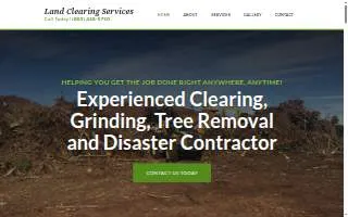 Land Clearing Services Inc website