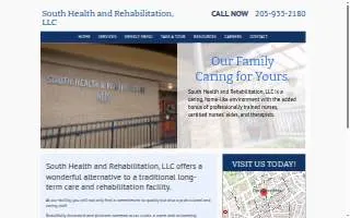 South Health and Rehabilitation, LLC website