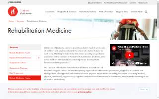 Children's of Alabama - Rehab Medicine