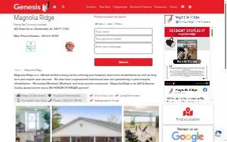 Magnolia Ridge website