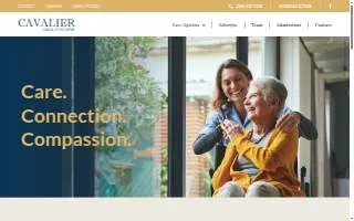 Cavalier Healthcare of Trussville website