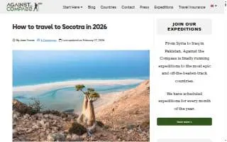 Socotra Coffee House website