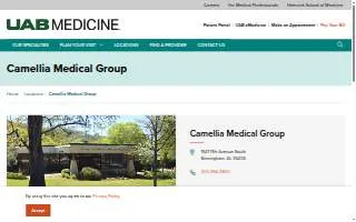 Camellia Medical Group website