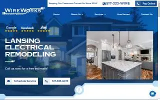 Wire Works of Lansing website