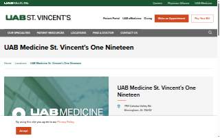 UAB Medicine St. Vincent’s One Nineteen